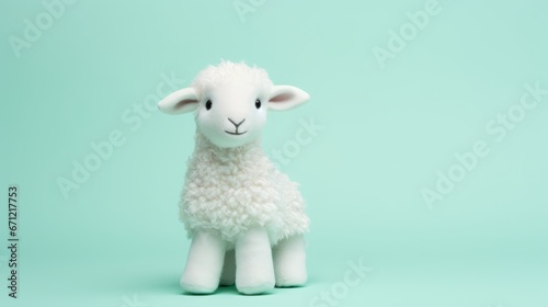 soft toy cute lamb.