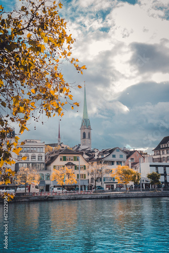 Zurich in autumn