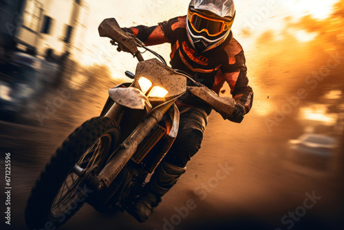 Dynamic Flare and Motion with Motocross