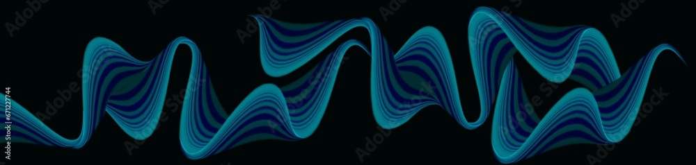 Waves 3d beauty decorative illustration vector background graphic design Waves 3d beauty decorative illustration vector background graphic design
