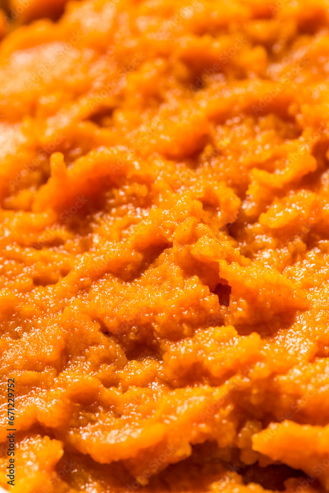 Organic Raw Orange Pumpkin Puree Organic Raw Orange Pumpkin Puree