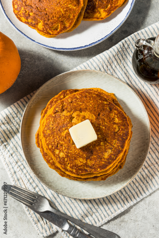 Homemade Sweet Pumpkin Pancakes Homemade Sweet Pumpkin Pancakes