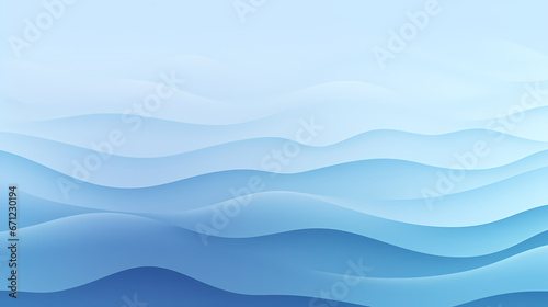 Light blue gradient PPT background poster wallpaper web page