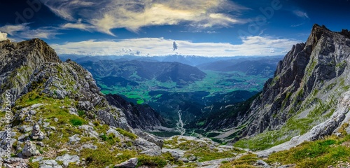 Fototapeta Naklejka Na Ścianę i Meble -  Berchtesgadener Alps - Alpejsi widok