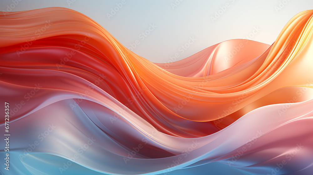 A minimalist wallpaper with a cool splash pattern and subtle gradients