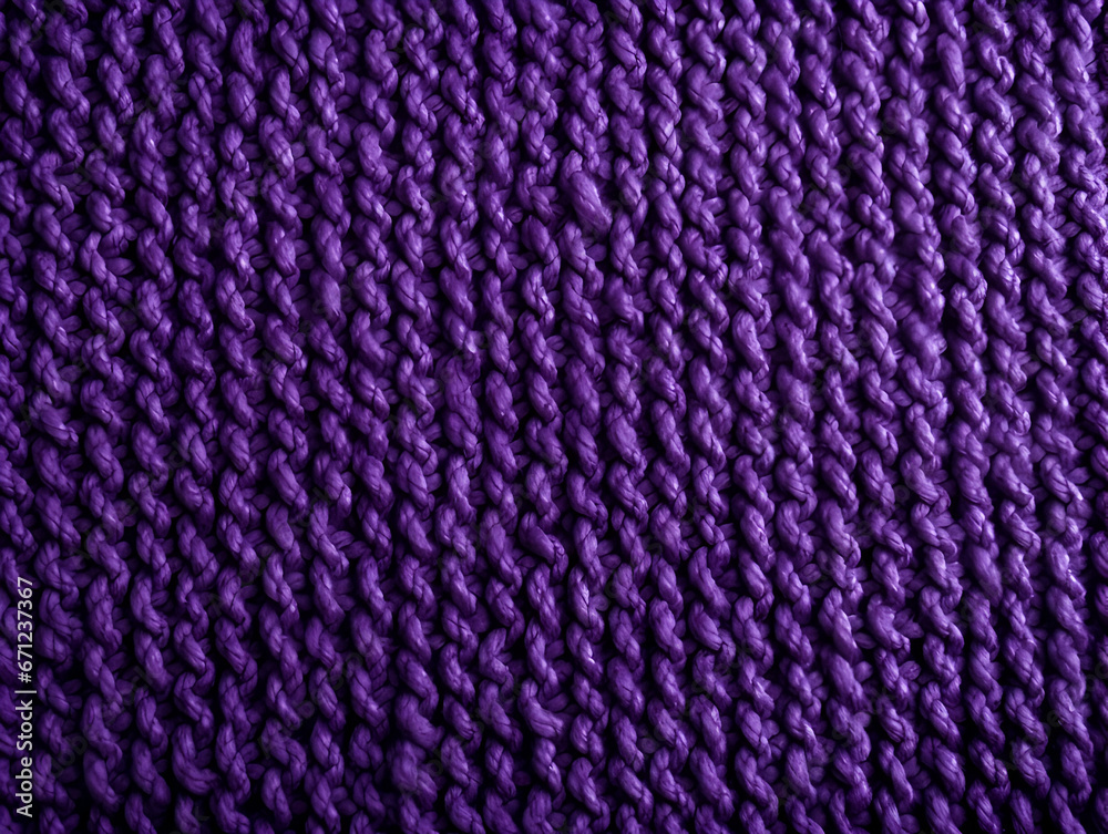 Purple textured abstract knitted background Purple textured abstract knitted background