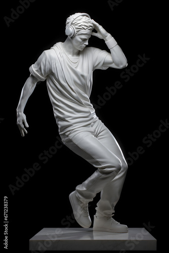 Dancing sculpture