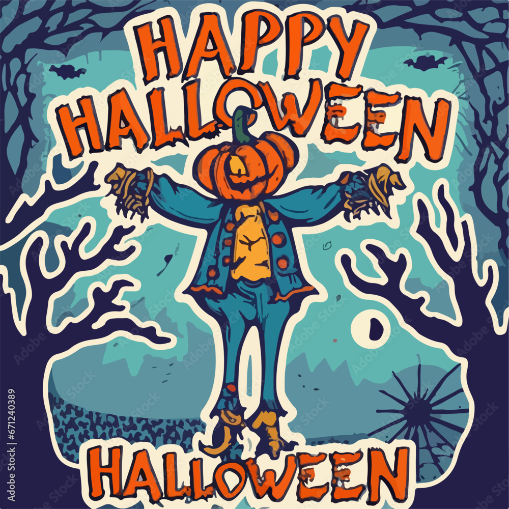 Happy Halloween Party Poster Happy Halloween Party Poster