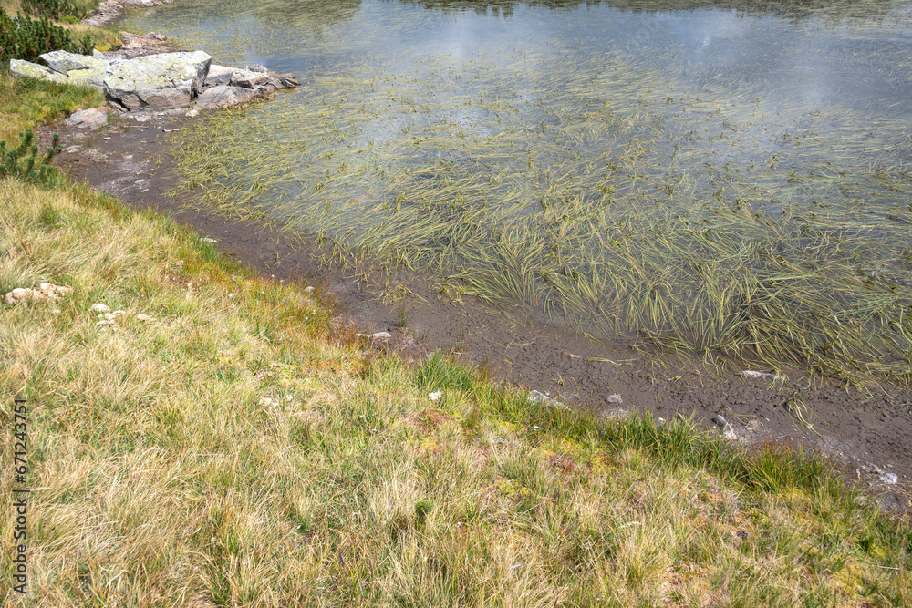 Landscape of The Fish Lakes, Rila mountain, Bulgaria Landscape of The Fish Lakes, Rila mountain, Bulgaria