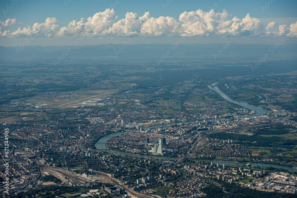 Luftbild Basel