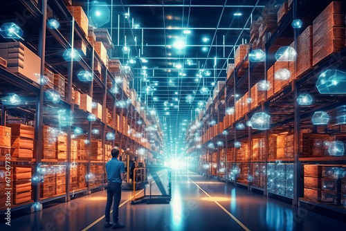 Future Technology: Exploring Virtual Reality in a Warehouse of Boxes