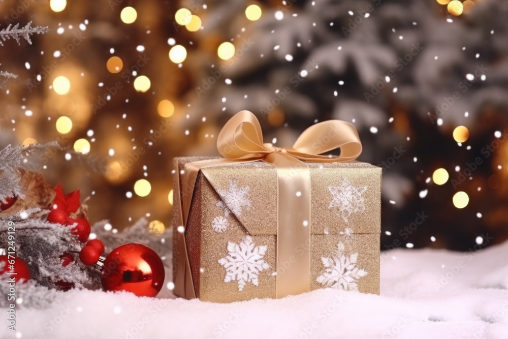 christmas background with gift boxes and balls christmas background with gift boxes and balls