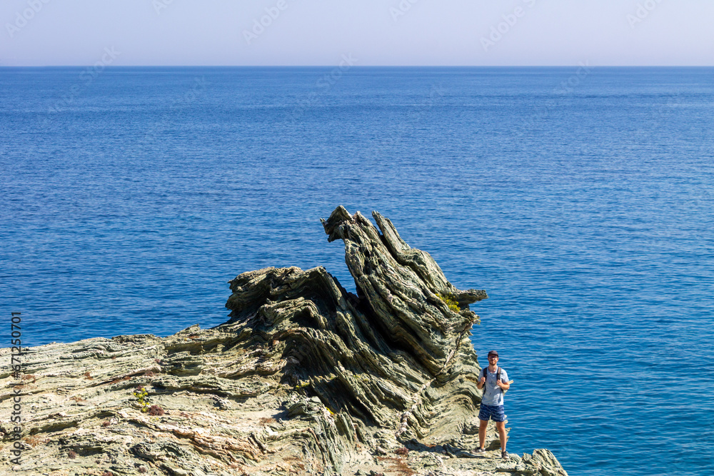 Fototapeta premium rocks and sea