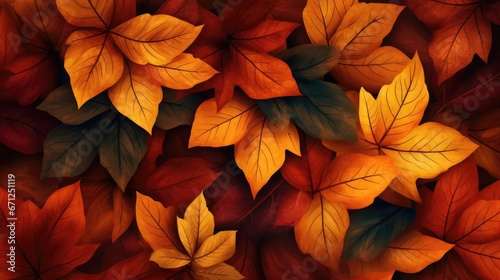 autumn leaves background 