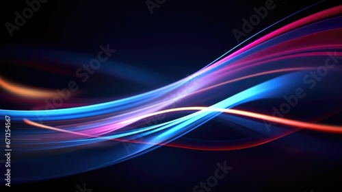 Energy Light Lines Flow 