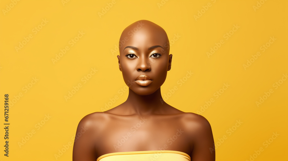 bald African American woman illness cancer bald African American woman illness cancer
