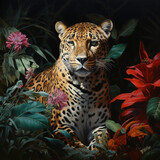jaguar in the jungle