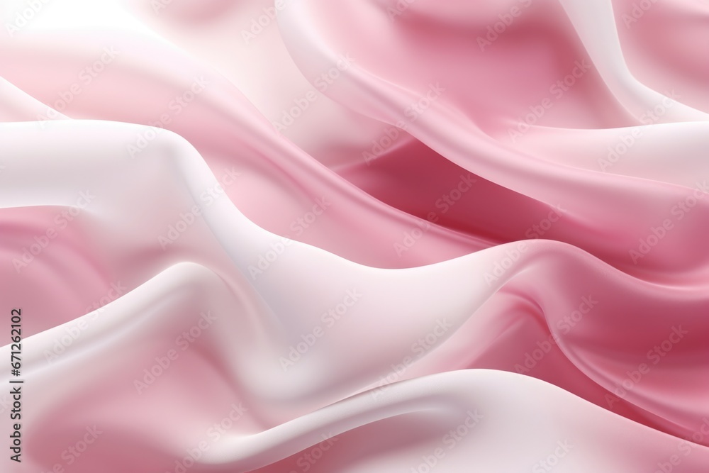 Fototapeta premium A close-up view of a pink and white fabric. This versatile image can be used for various purposes.