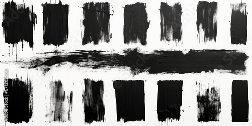 A captivating black and white photo showcasing artistic paint strokes. Perfect for adding a touch of creativity and elegance to any project or design.