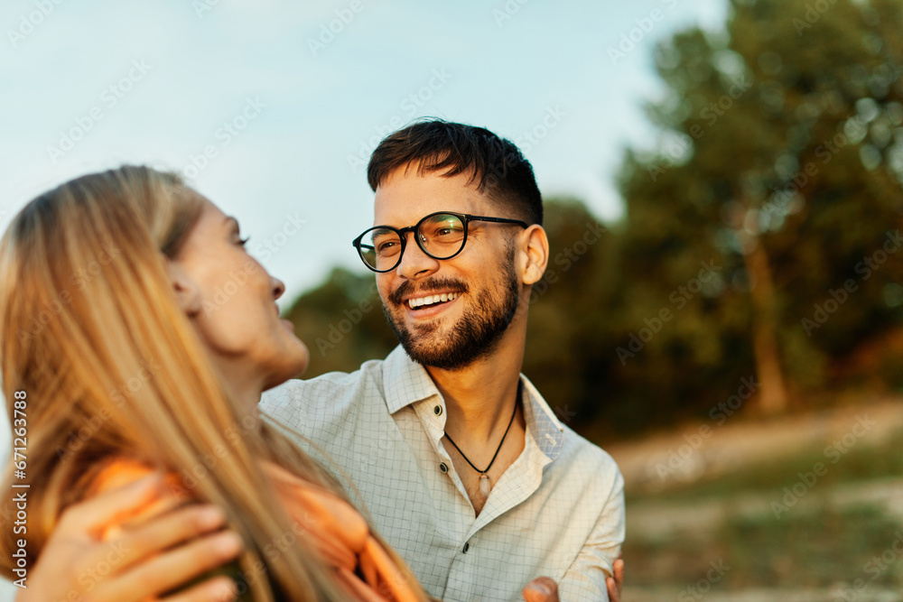 Fototapeta premium portrait of a couple