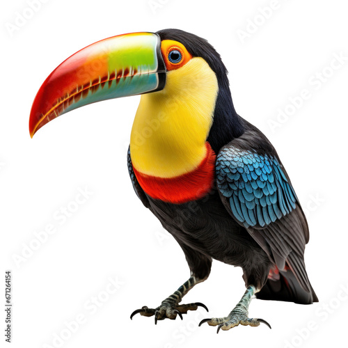 a toucan isolated