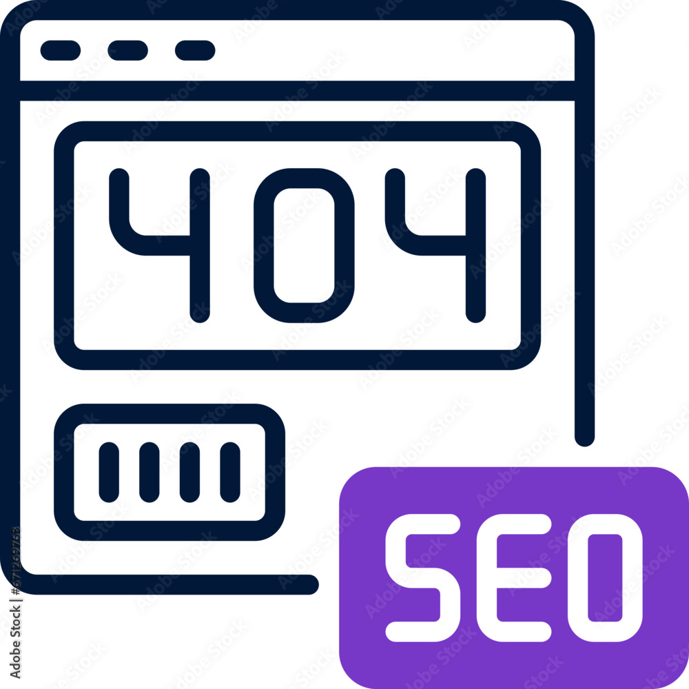 404 error dual tone icon. vector icon for your website, mobile, presentation, and logo design. 404 error dual tone icon. vector icon for your website, mobile, presentation, and logo design.
