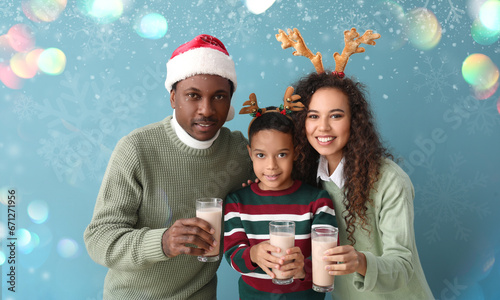 African-American family wit...