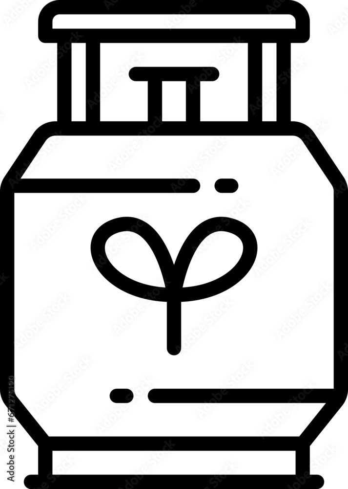 biogas line icon. vector icon for your website, mobile, presentation, and logo design. biogas line icon. vector icon for your website, mobile, presentation, and logo design.