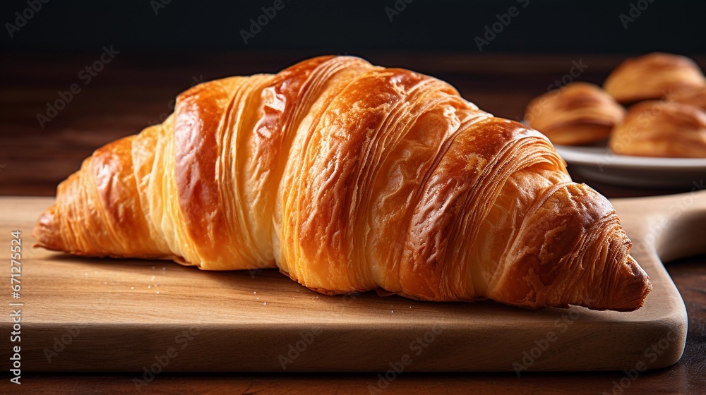 Croissant Chronicles: Delving into Flaky Layers
