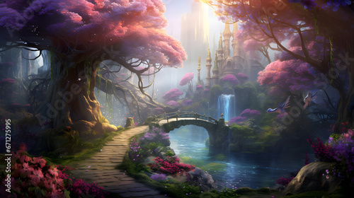 Fairytale Magical Landscape