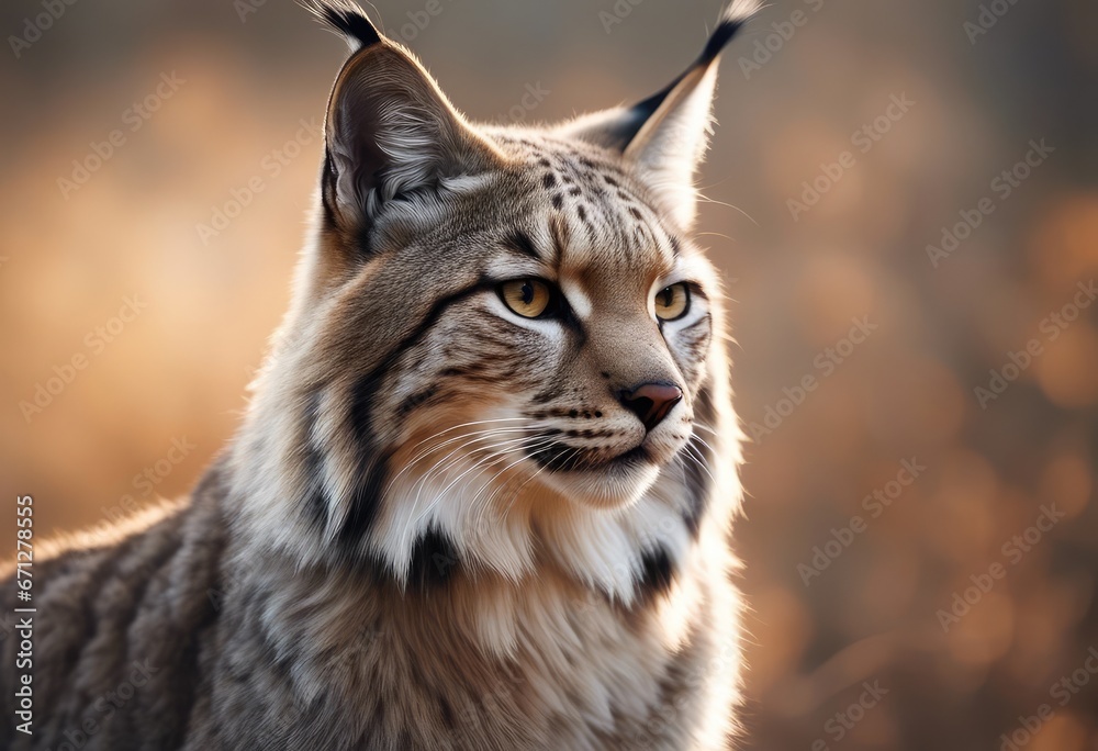 Fototapeta premium Lynx Photography Stock Photos cinematic, wildlife, lynx, Big Cat, for home decor, wall art, posters, game pad, canvas, wallpaper