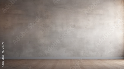 An empty room with a wooden floor and a window