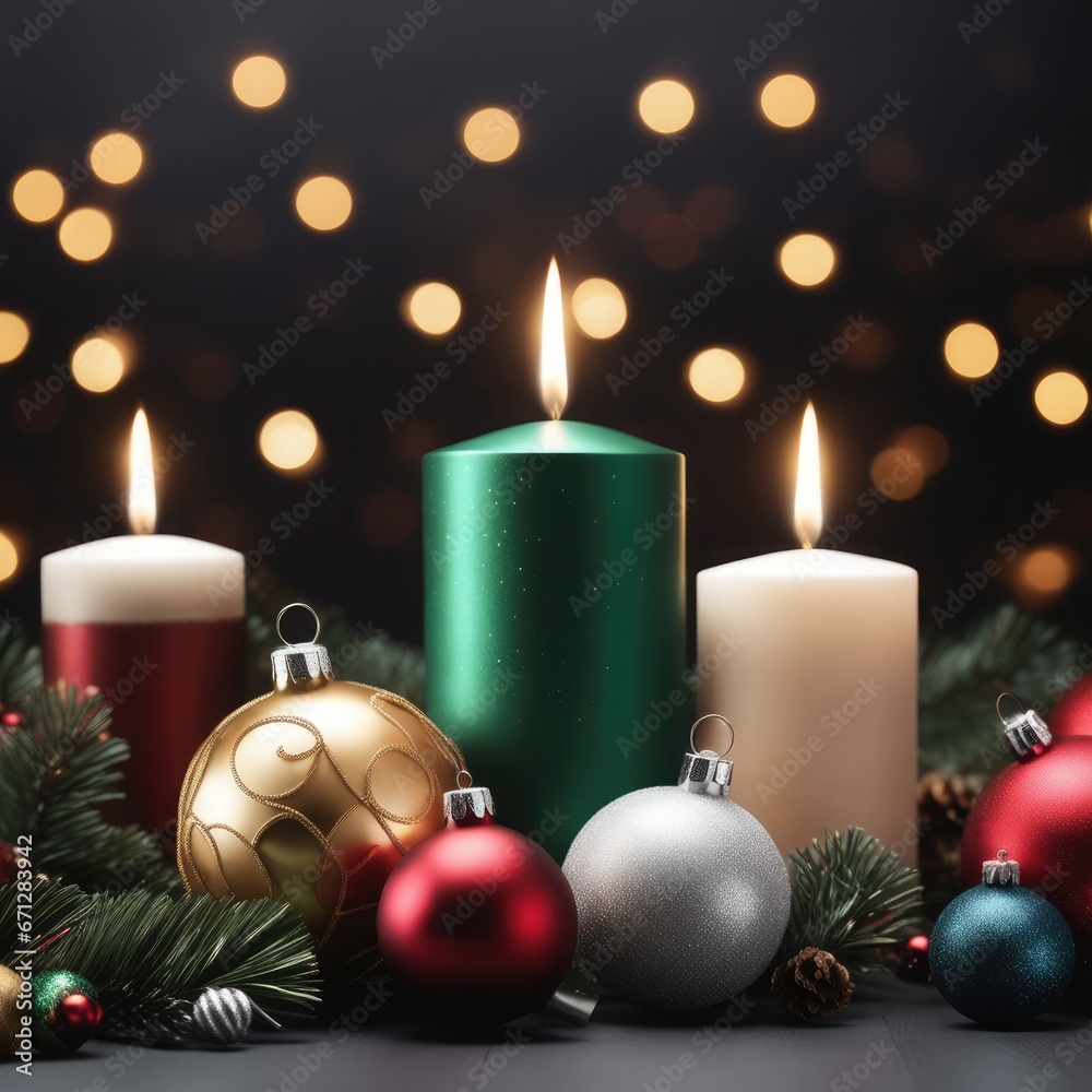 Refined Holiday Greeting: Classy Christmas Ocard Refined Holiday Greeting: Classy Christmas Ocard