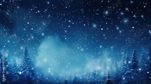 Winter, snowfall snow, cool season, snowy, beauty , white blanket of flakes, falling snowflakes, pleasant cold, copypace background text © Ruslan Batiuk