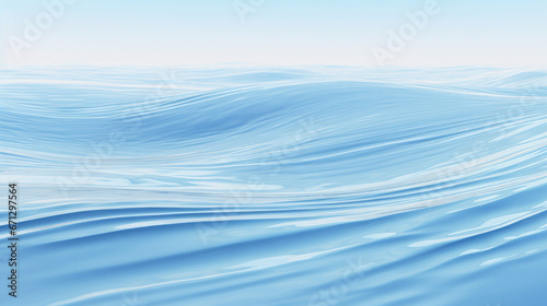 A picture of a blue ocean with waves