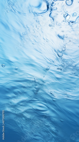A close up view of water with bubbles