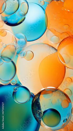 A close up of a bunch of bubbles