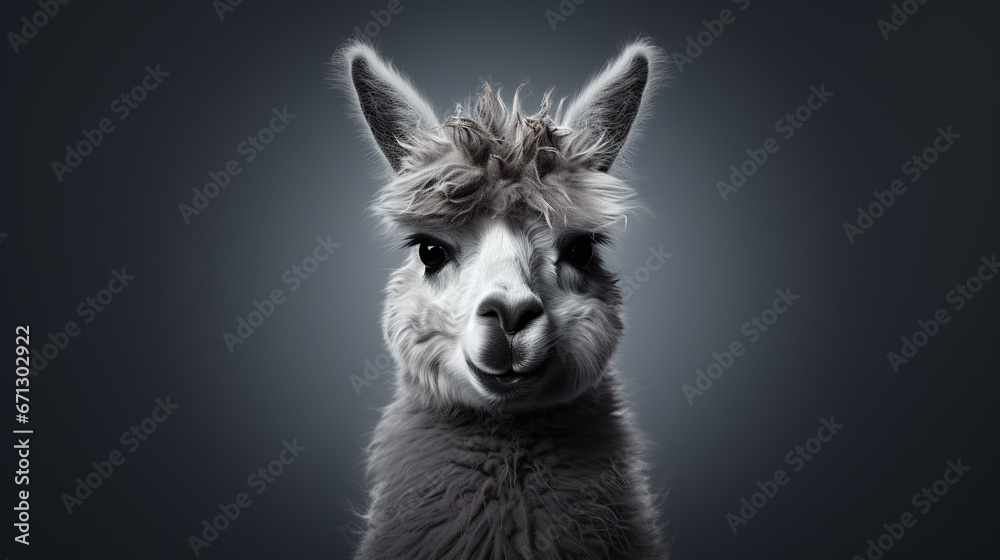 portrait of a donkey