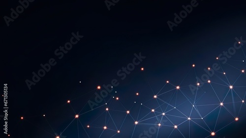 Abstract technology background Plexus mesh backdrop