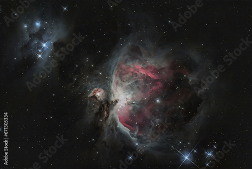 Objet stellaire M42 la constellation d'Orion