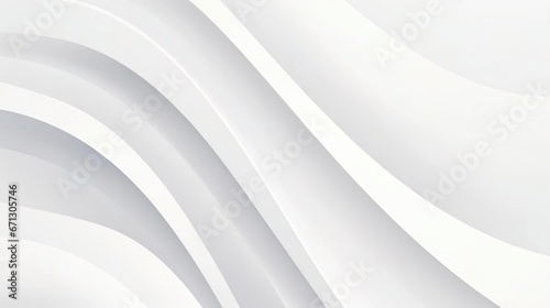 white geometric abstract background overlap layer