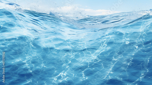 Water backgrounds with tranquil waves
