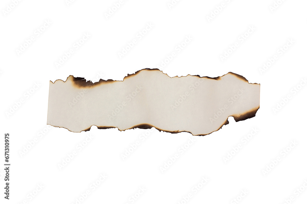 old paper fire isolated on white background, clipping path old paper fire isolated on white background, clipping path