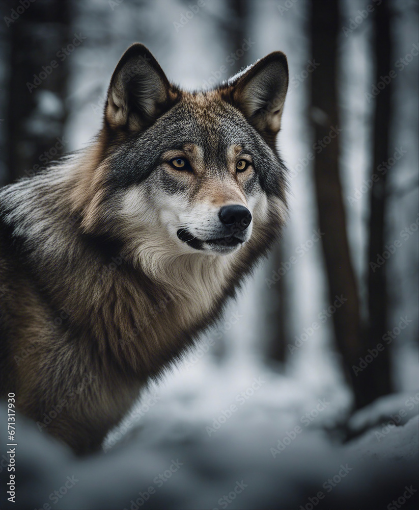 wolf, animal, wild, dog, mammal, gray, 