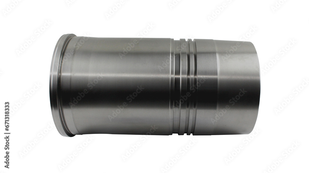 This is the CYLINDER LINER, part of a ship engine spare part with a transparent background This is the CYLINDER LINER, part of a ship engine spare part with a transparent background