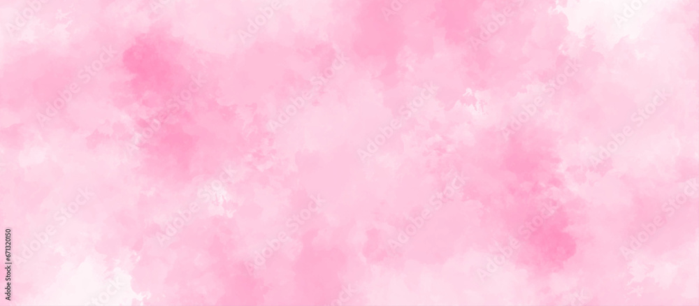 abstract watercolor background .watercolor background with pink color. Fantasy light red, pink shades watercolor background. subtle watercolor pink yellow gradient illustration.