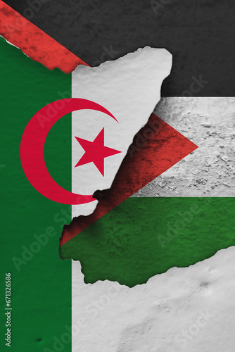 Relations between algeria and palestine.