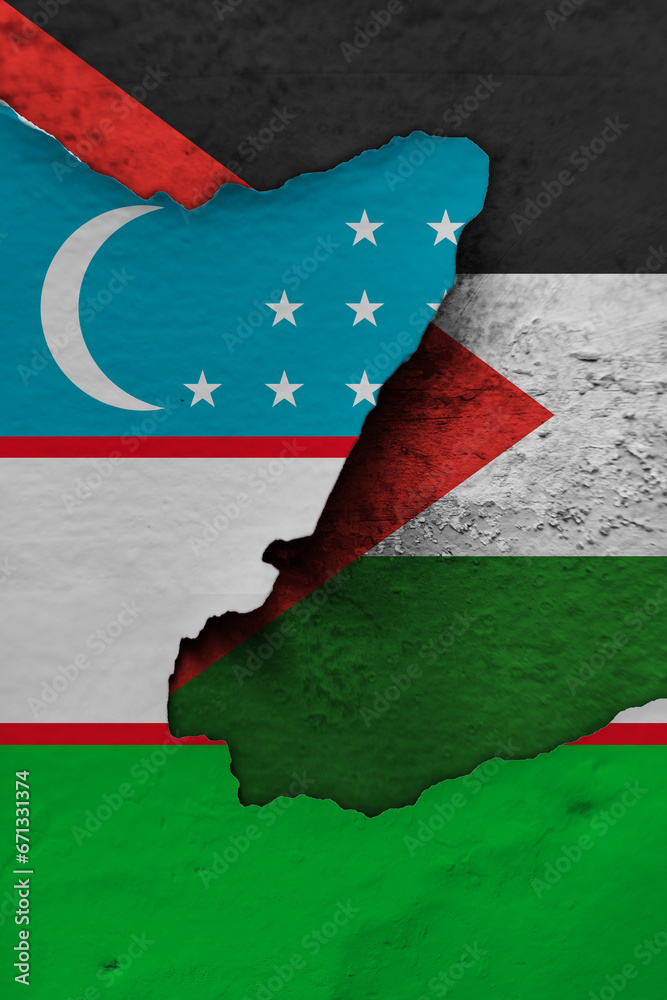 Relations between uzbekistan and palestine.