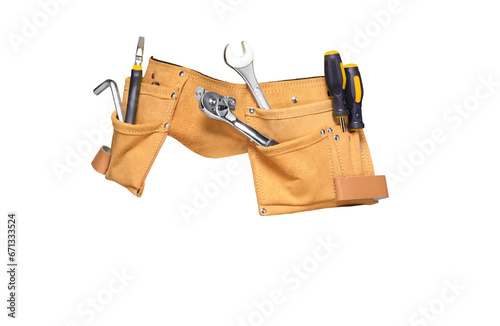 Waist belt tool bag  PNG transparent