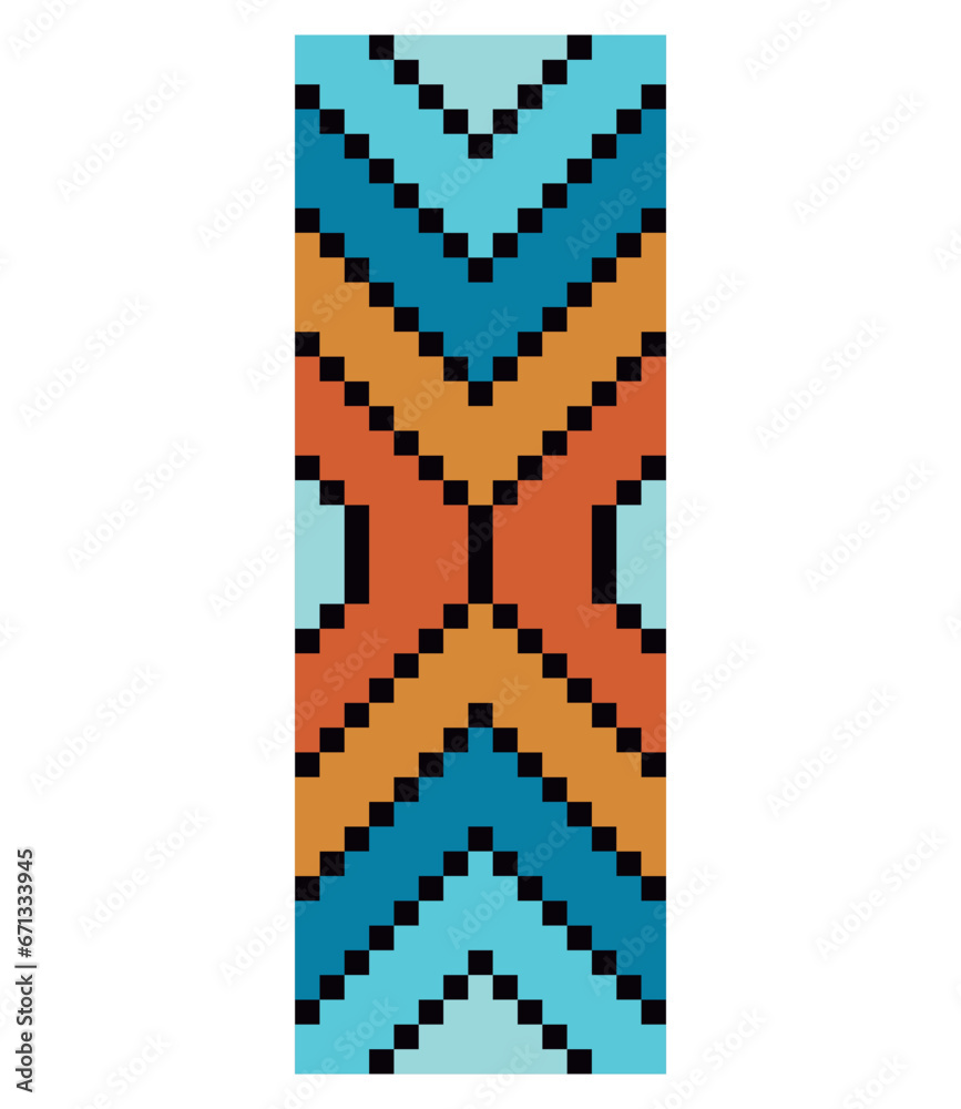 south africa beadwork isolated
